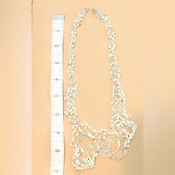 Pearl Beaded Necklace - Picture 2 of 2